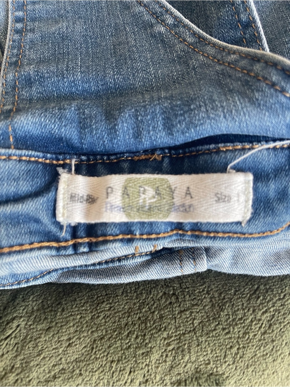 Denim Shortalls - distressed-Indie revival - Picture 4 of 6